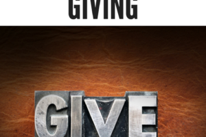 Challenge- 30 Days of Giving -Days 5-8