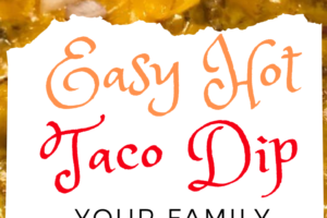 Easy Hot Taco Dip, Your Family Will Love