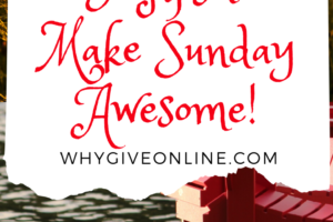 5 Tips to Make Sunday Awesome!