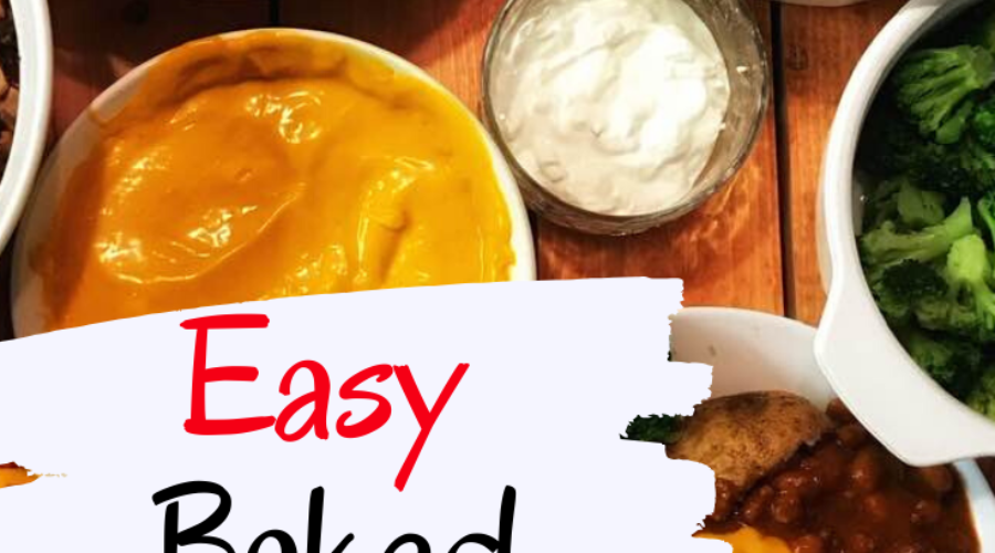 Easy Baked Potato Bar