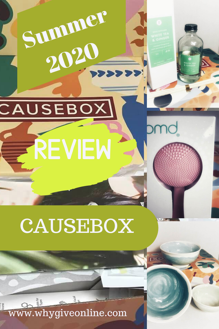New Summer Causebox Review Why Give?